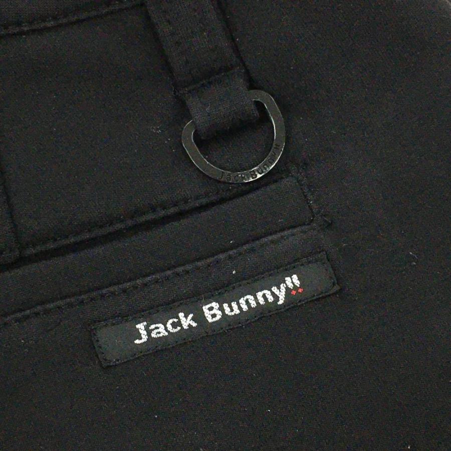 Jack Bunny!! ジャックバニー ジョガーパンツ 黒×グレー Jack Bunny!! ジャックバニー ジョガーパンツ 黒×グレー