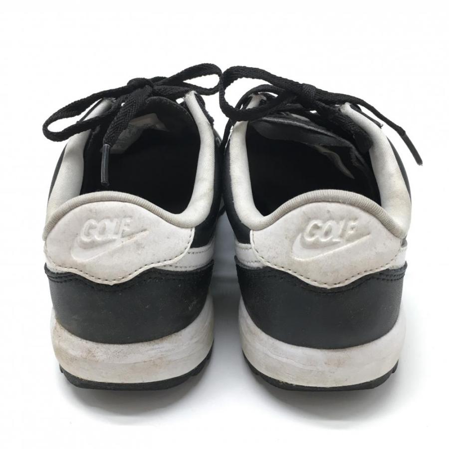 NIKE（ナイキ） ナイキゴルフ ゴルフシューズ 黒×白 Cl1670-001 Cortez