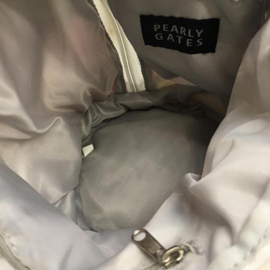 PEARLY GATES（パーリーゲイツ） カートバッグ ピンク×白 花柄 ゴルフ