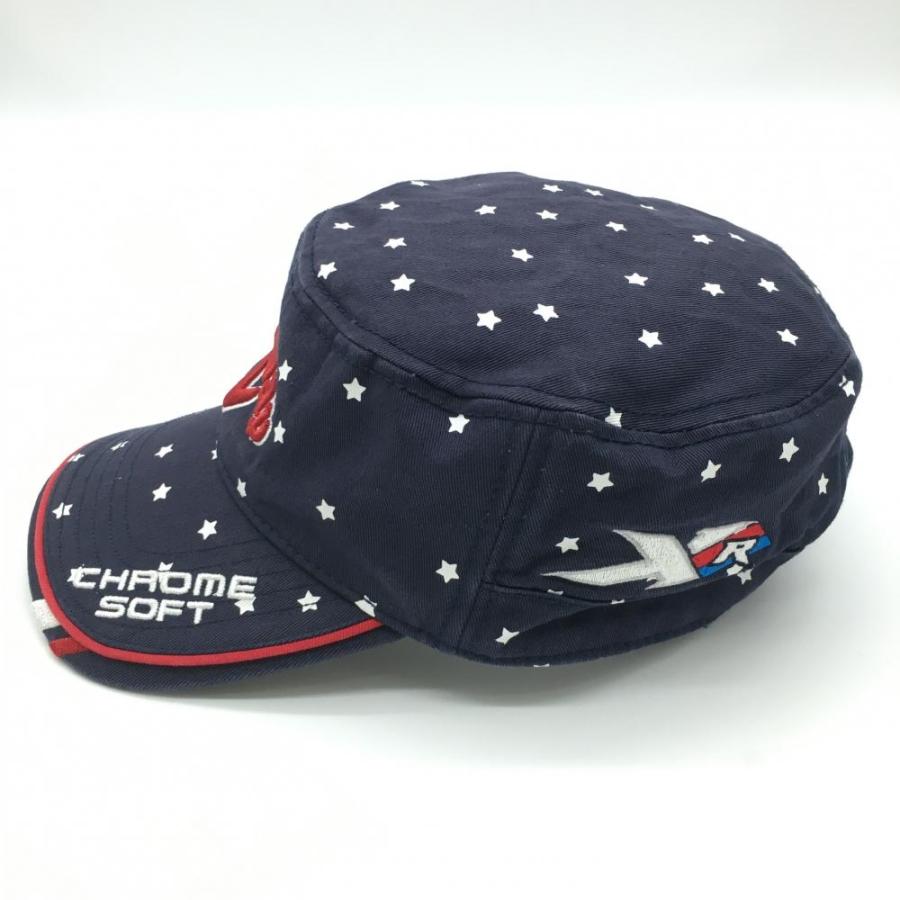 Callaway キャロウェイ ワークキャップ ネイビー×白 りんご刺しゅう 星