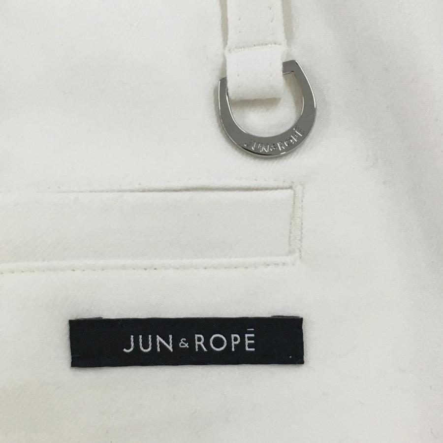 JUN&ROPE レディース ゴルフパンツ M ホワイト JUN&ROPE' ゴルフ レディースパンツ（色：ホワイト系）｜レディース