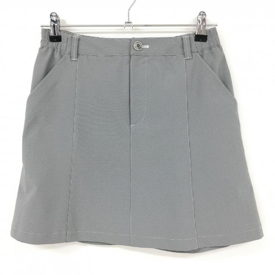 ポールスチュアートスポーツ スカート 黒×白 千鳥格子 ストレッチ  