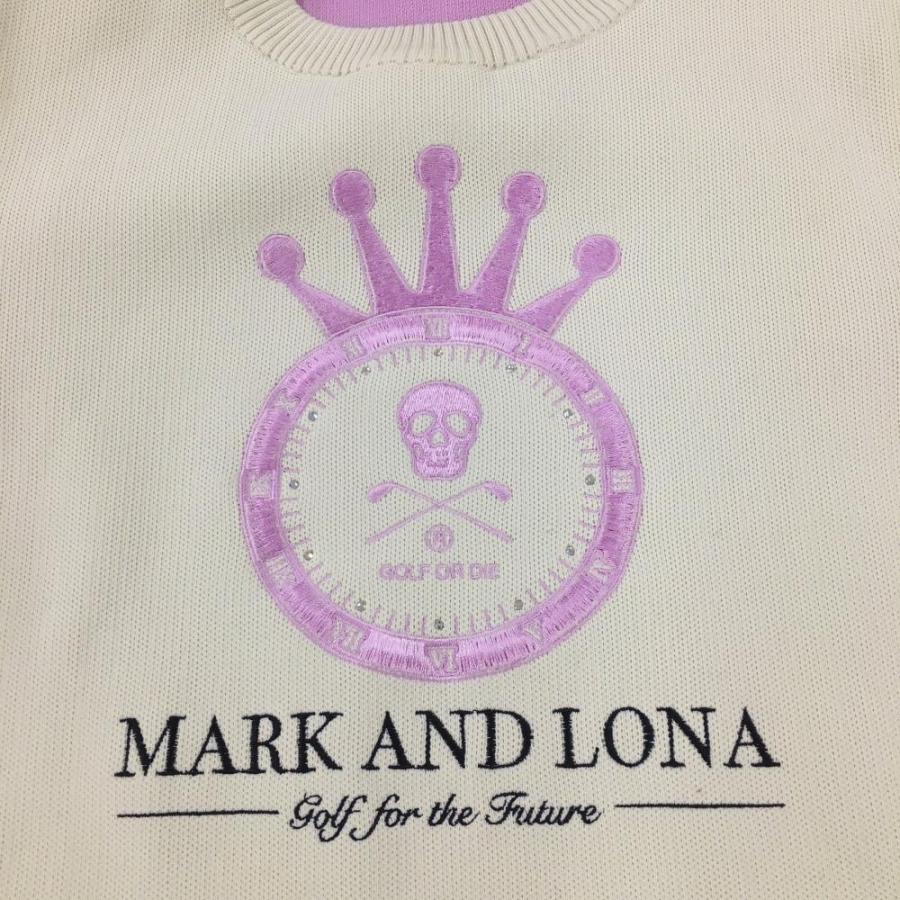 MARK&LONA（マークアンドロナ） セーター アイボリー×グレー ニット