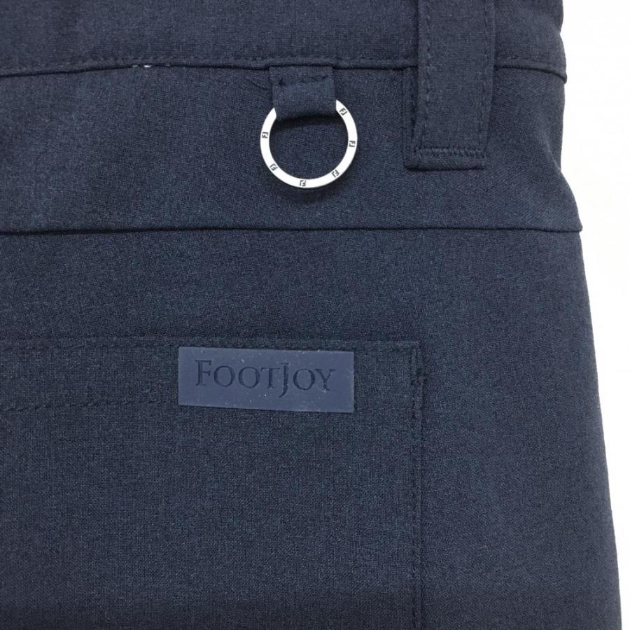 超美品】フットジョイ パンツ ネイビー シンプル 薄手 春夏 大きい