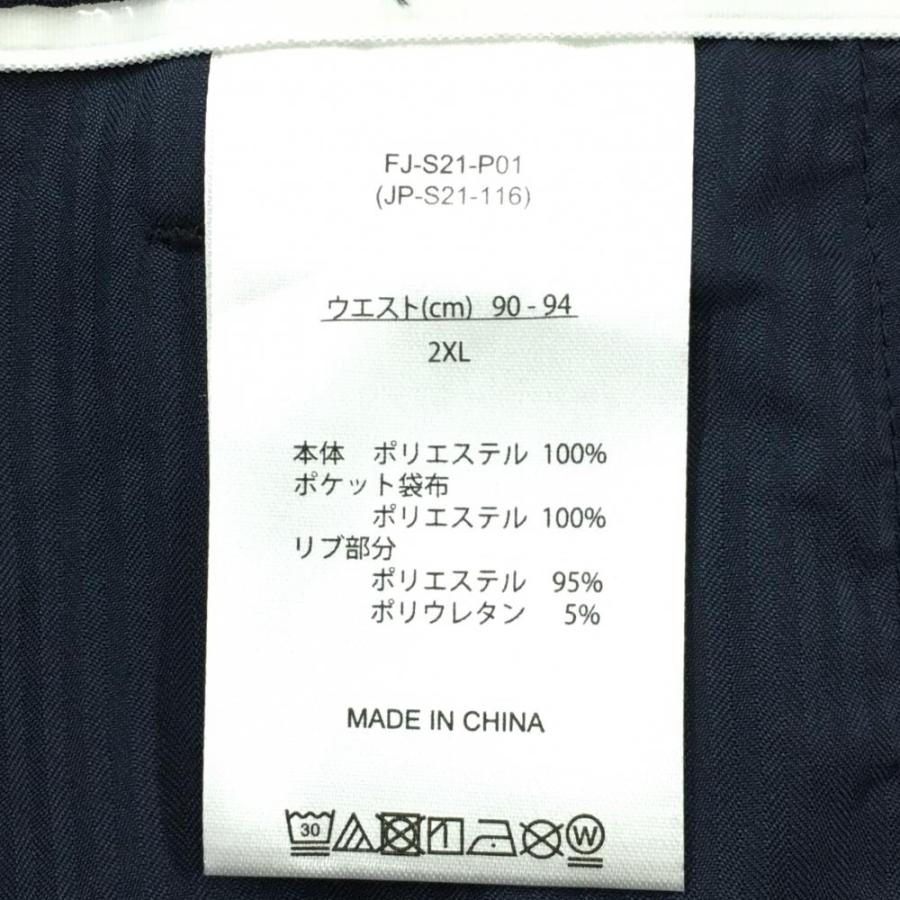 超美品】フットジョイ パンツ ネイビー シンプル 薄手 春夏 大きい