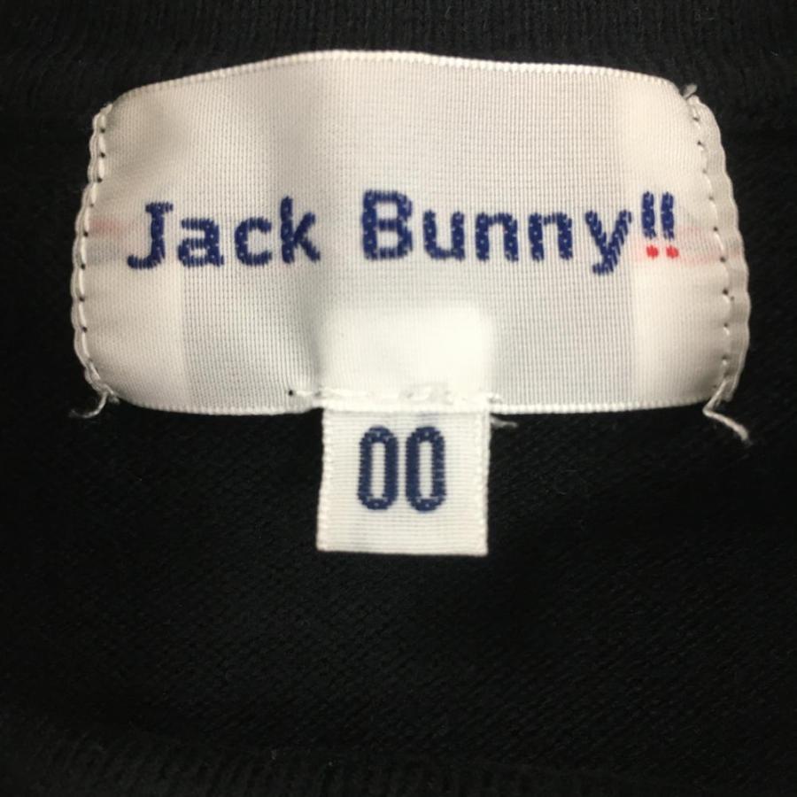 Jack Bunny!!（ジャックバニー） ハイネックセーター 黒×白 ニット