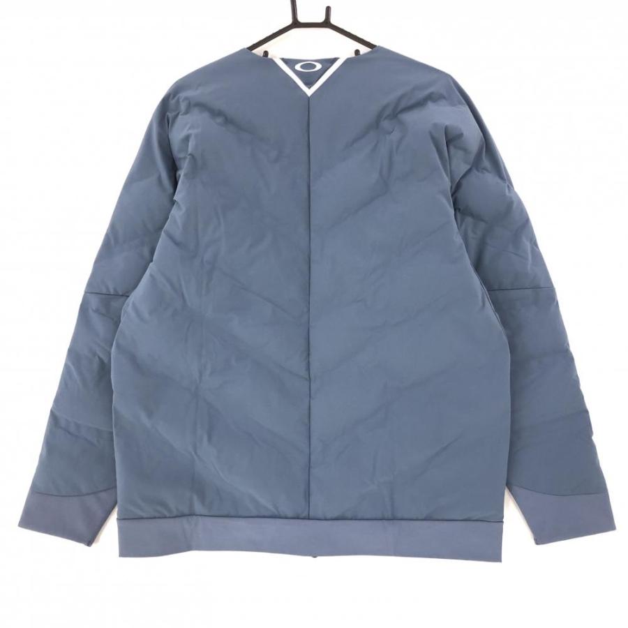 OAKLEY（オークリー） 中綿ジャケット ブルーグレー ノーカラー 3