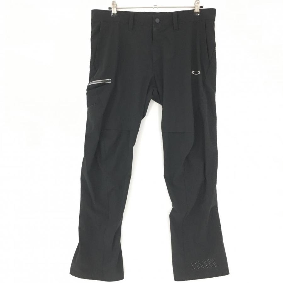 OAKLEY（オークリー） ストレッチパンツ 黒 メッシュ生地 メンズ 36