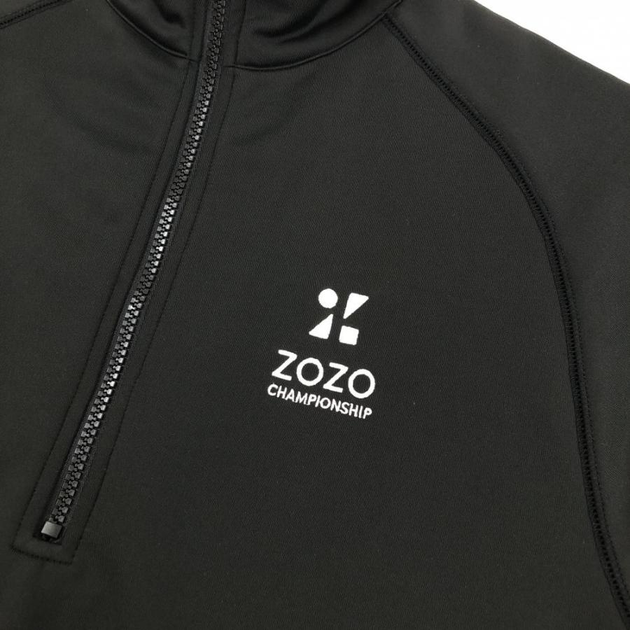 ZOZO CHAMPIONSHIP×PGA TOUR 長袖ハイネックシャツ 黒 裏起毛 ZOZO CHAMPIONSHIP×PGA TOUR 長袖ハイネックシャツ 黒 裏起毛