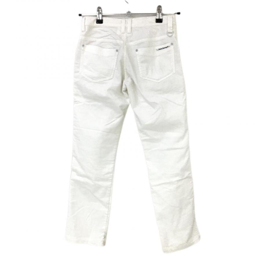 ジャックバニー パンツ 白 シンプル ストレッチ ジュニア・キッズ 140