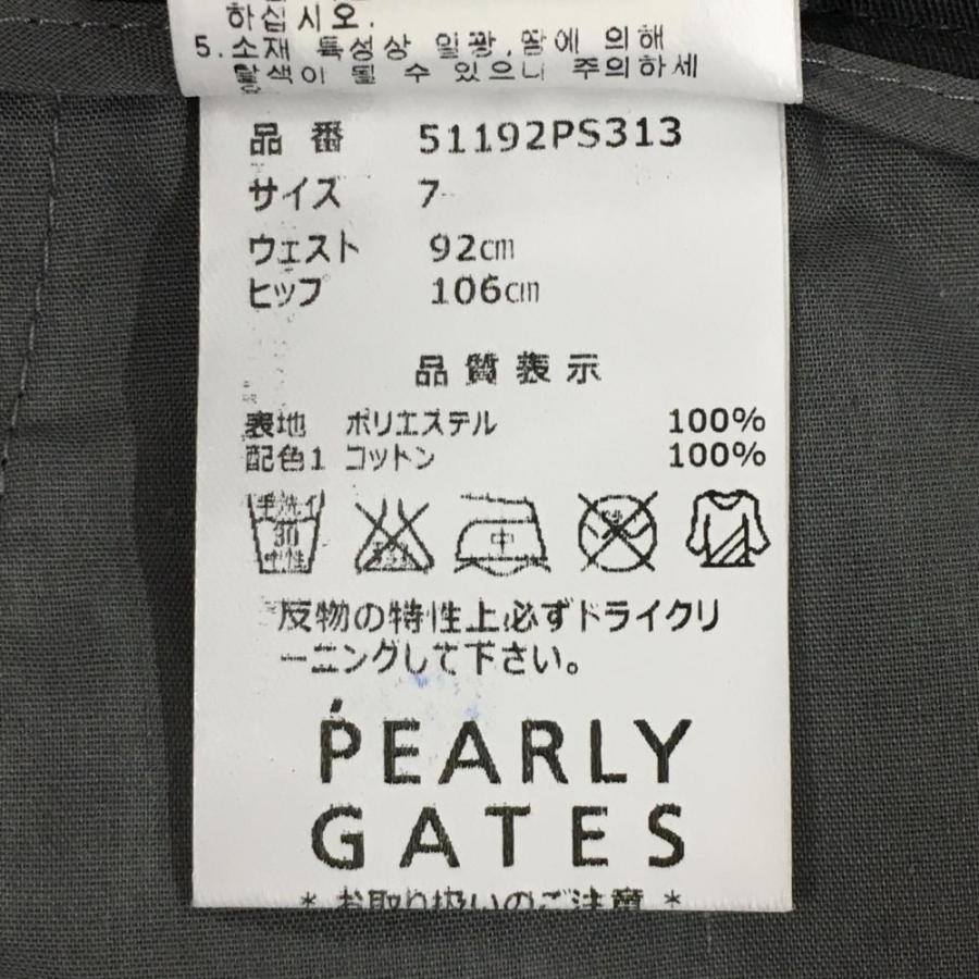 PEARLY GATES パーリーゲイツ ハーフパンツ グレー×白 迷彩 PEARLY GATES パーリーゲイツ ハーフパンツ グレー×白 迷彩