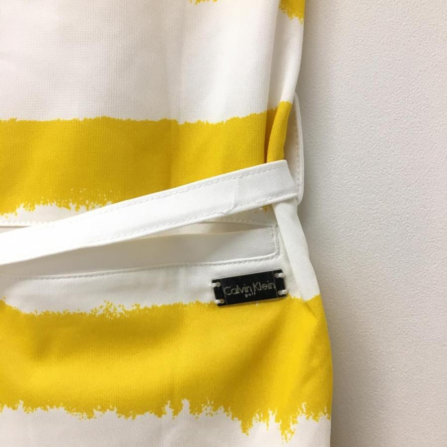 Calvin Klein カルバンクラインゴルフ ノースリーブワンピース 白 