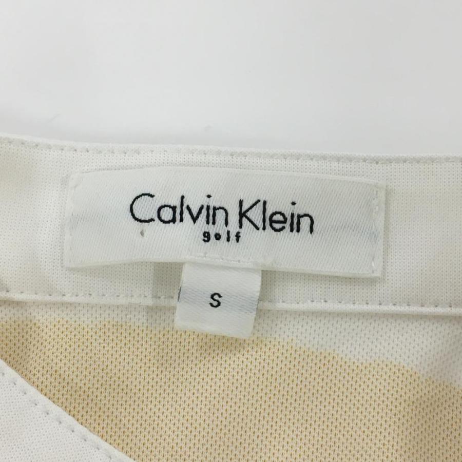 Calvin Klein カルバンクラインゴルフ ノースリーブワンピース 白 