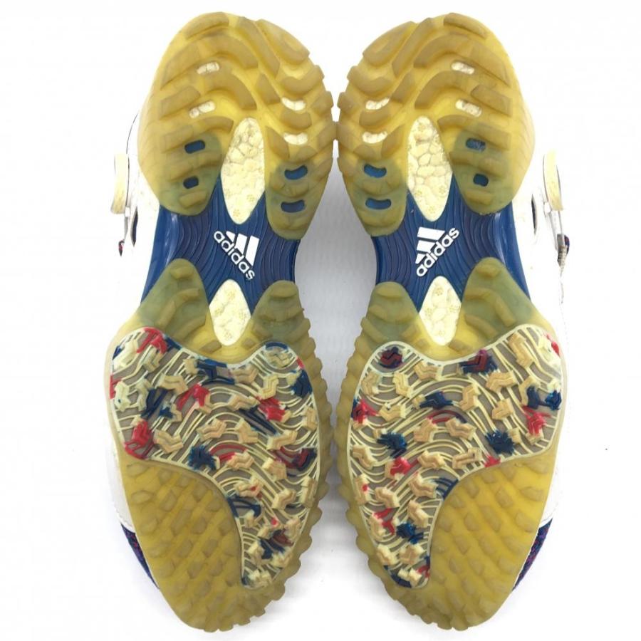adidas（アディダス） ゴルフシューズ パープル×レッド コードカオス