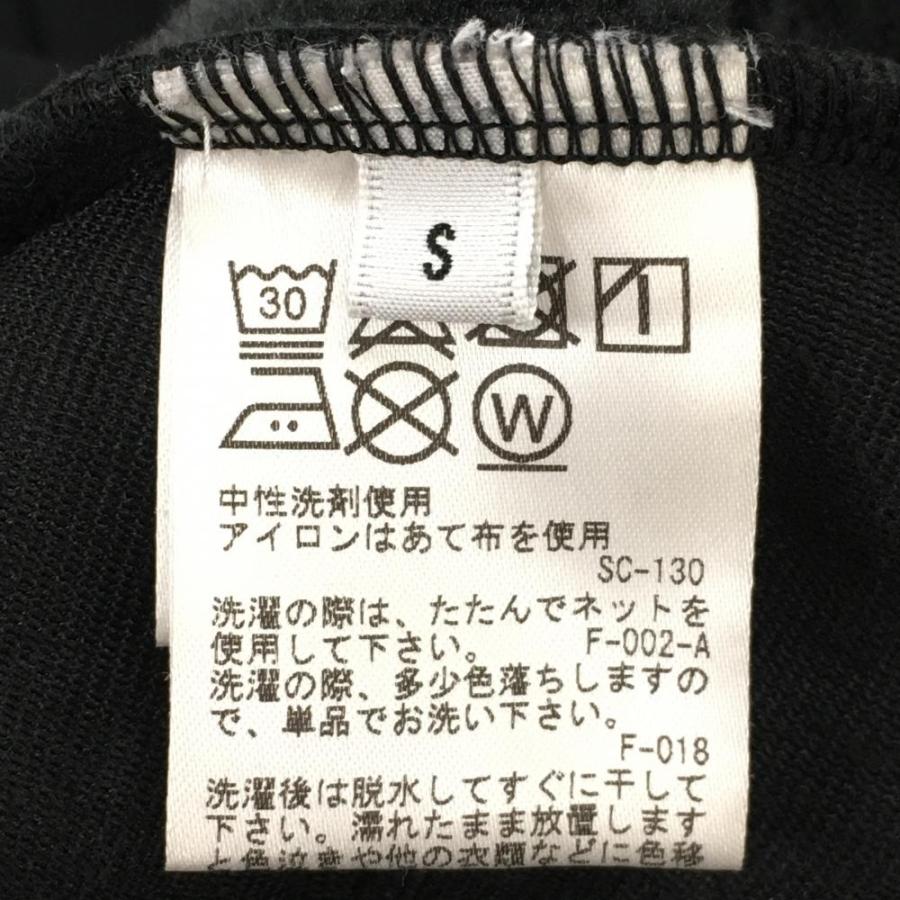 JUN&ROPE'（ジュンアンドロペ） トレーナー 黒 フロントプリント 裏