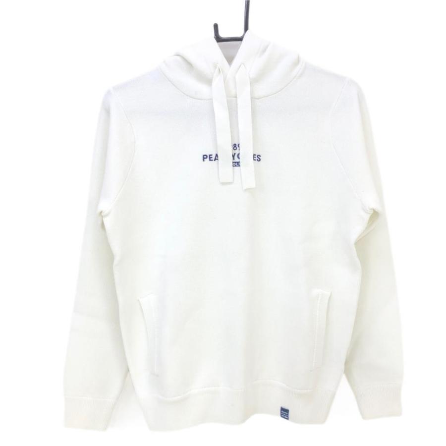PEARLY GATES フード付きセーター サイズ1 PEARLY GATES フード付きセーター ホワイト 【公式通販】