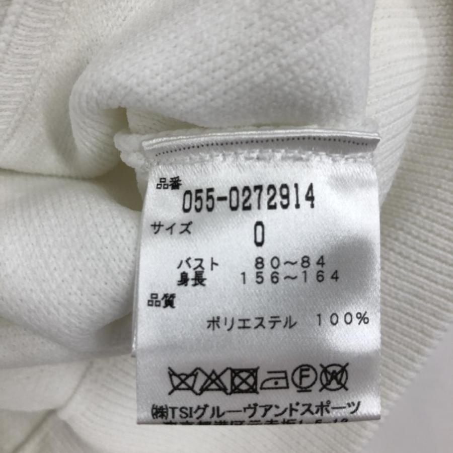 PEARLY GATES（パーリーゲイツ） フード付きセーター 白 フロントロゴ