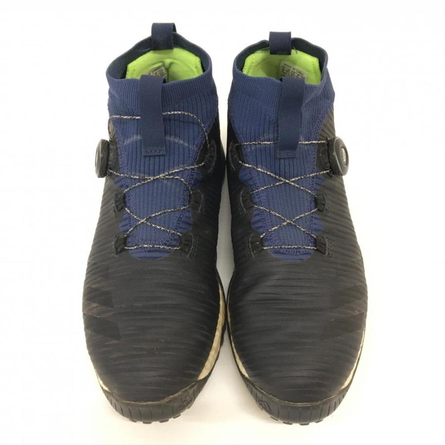 adidas アディダス ゴルフシューズ 黒×ネイビー EF5707 コードカオス 