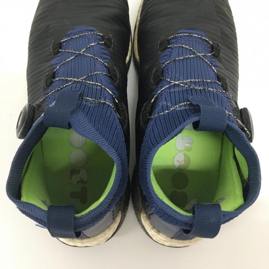 adidas アディダス ゴルフシューズ 黒×ネイビー EF5707 コードカオス 