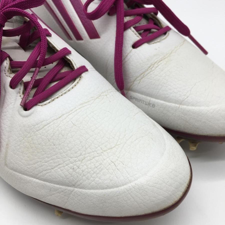 adidas（アディダス） ゴルフシューズ 白×パープル adizero SPRINTWEB