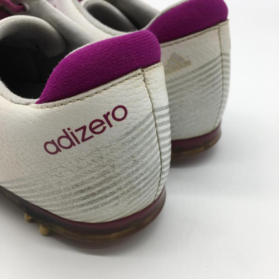 adidas アディダス ゴルフシューズ 白×パープル adizero adidas アディダス ゴルフシューズ 白×パープル adizero