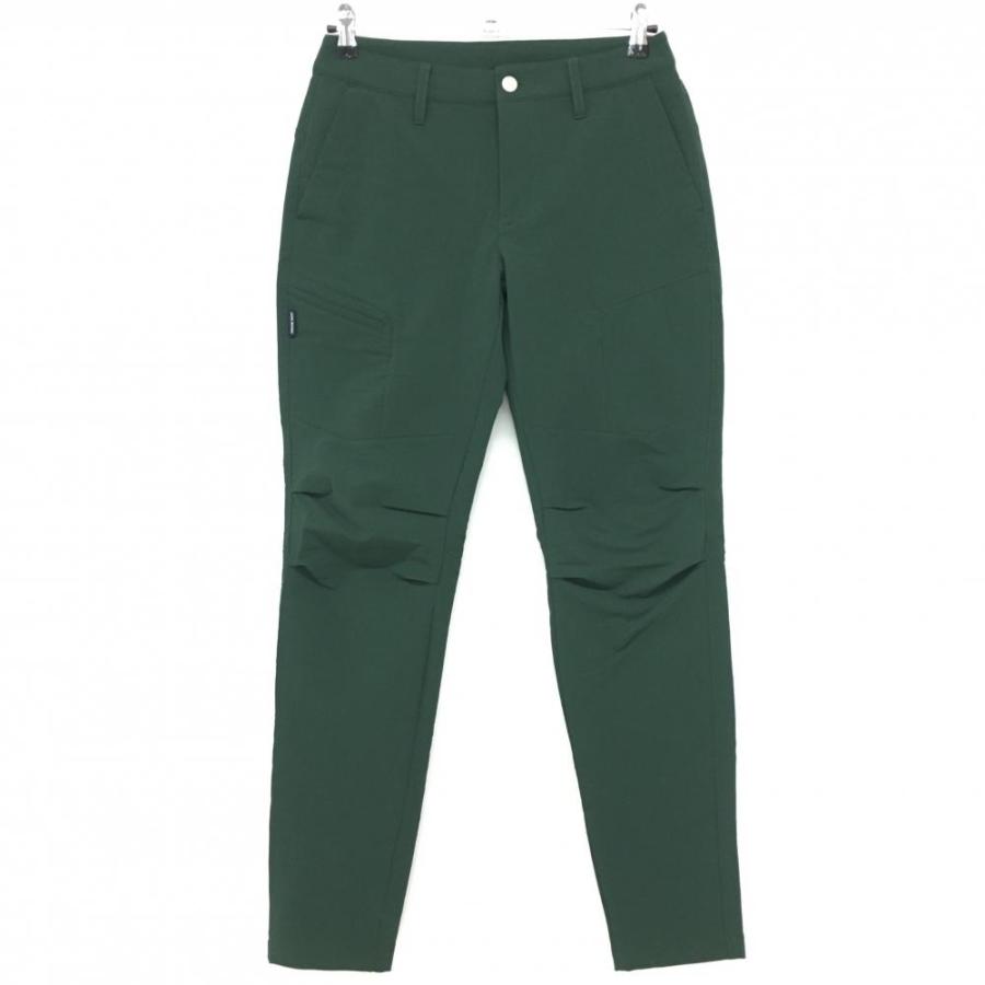 JACK BUNNY GOLF レディースパンツ サイズ1 グリーン Jack Bunny!!（ジャックバニー） パンツ ダークグリーン 裏起毛
