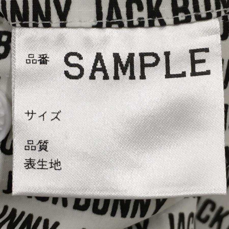 超美品】ジャックバニー ハーフパンツ 白×黒 ロゴ総柄 ジュニア 超美品】ジャックバニー ハーフパンツ 白×黒 ロゴ総柄 ジュニア