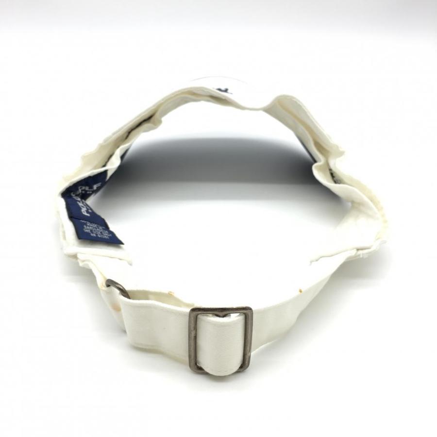 BEAMS - Uu　サンバイザー　ポロラルフローレン　ネイビー　ポロゴルフ サンバイザー レディース ポロ ゴルフ ラルフローレン アール