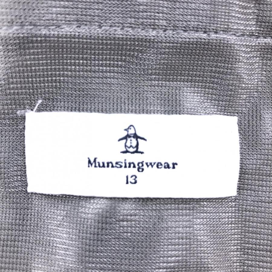 Munsingwear グレー スカート 超美品】マンシングウェア スカート グレー シンプル 秋冬 ハンガー跡