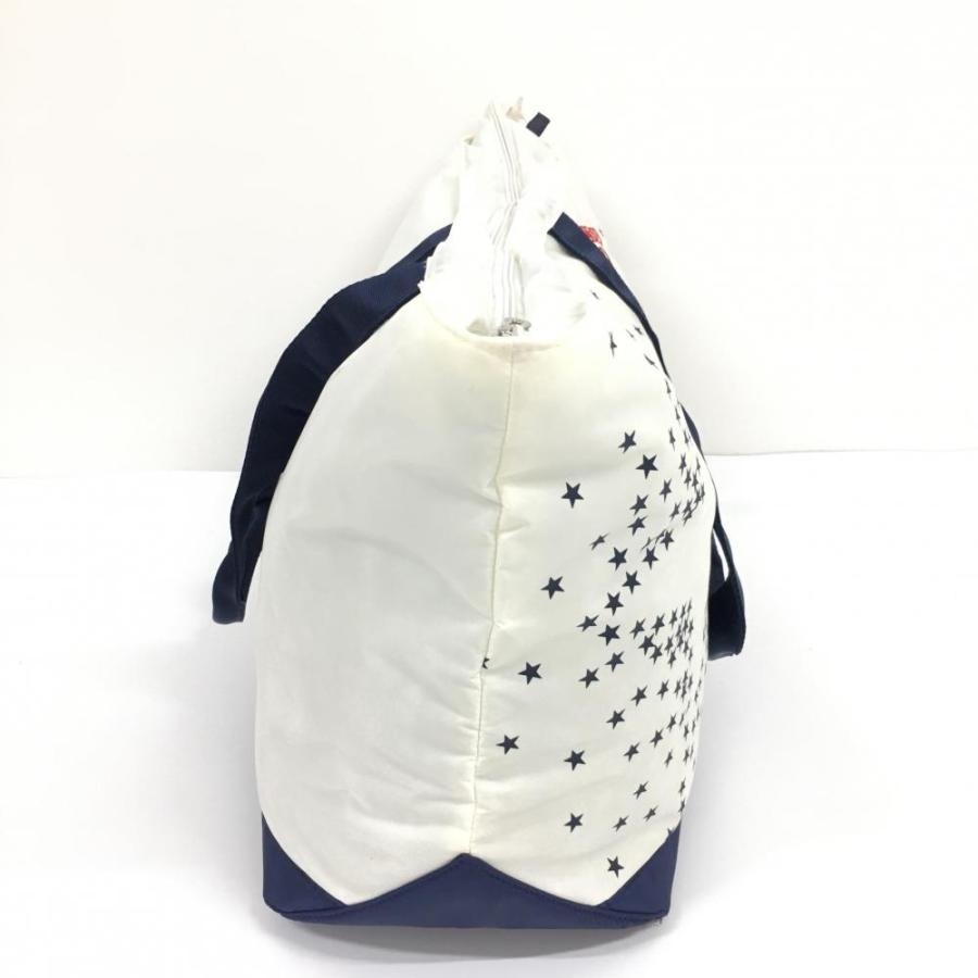 美品】キャロウェイ ビックトートバッグ ネイビー×レッド×白 前面星柄