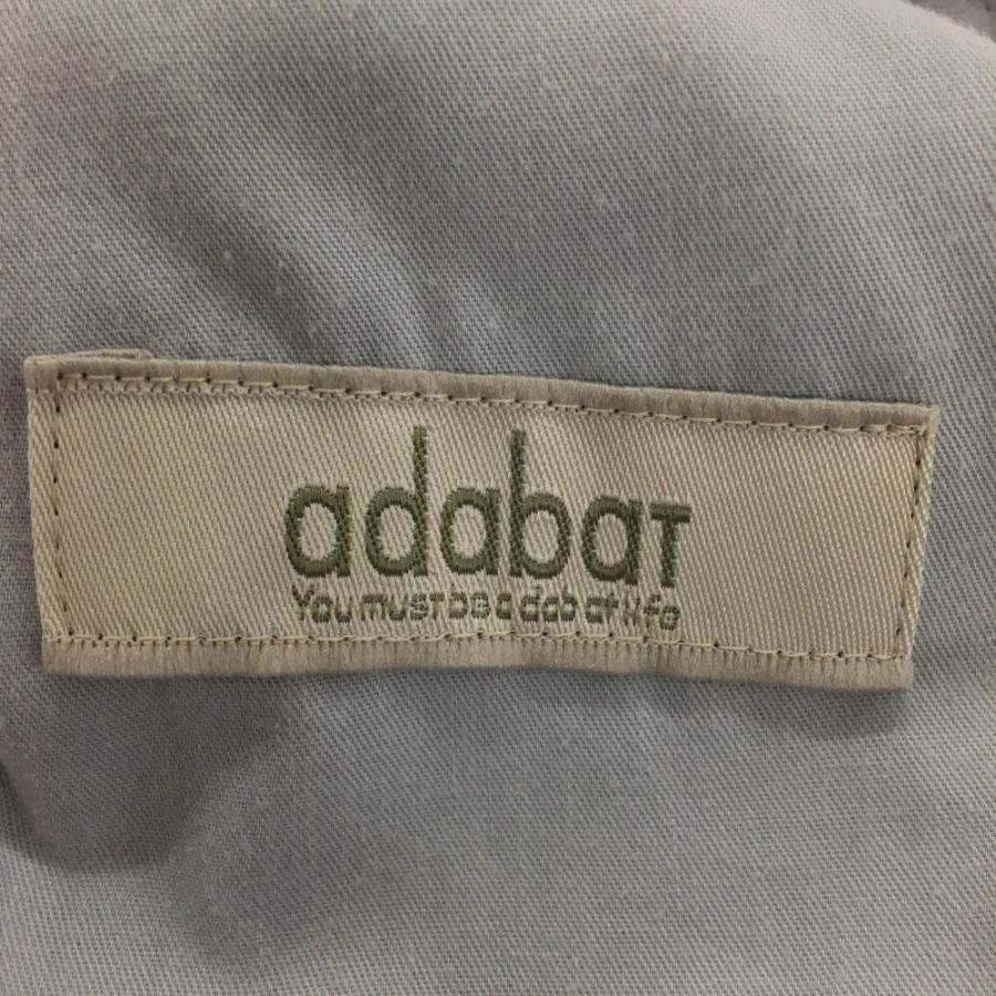 アダバット コーデュロイパンツ ブラウン シンプル スラックス メンズ