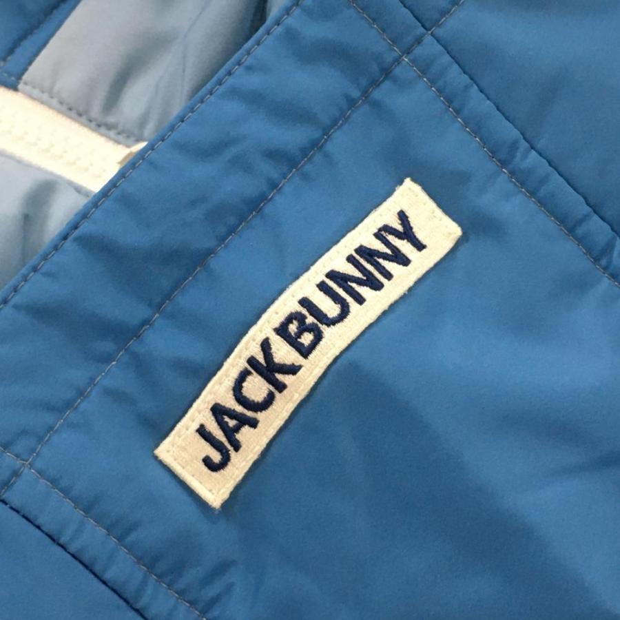 超美品】ジャックバニー フード付き中綿ジャケット ライトブルー