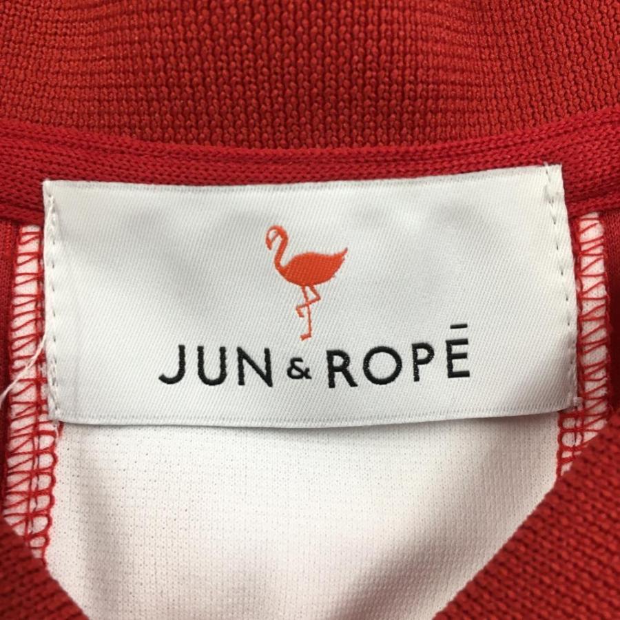 JUN&ROPE'（ジュンアンドロペ） ノースリーブワンピース レッド×白