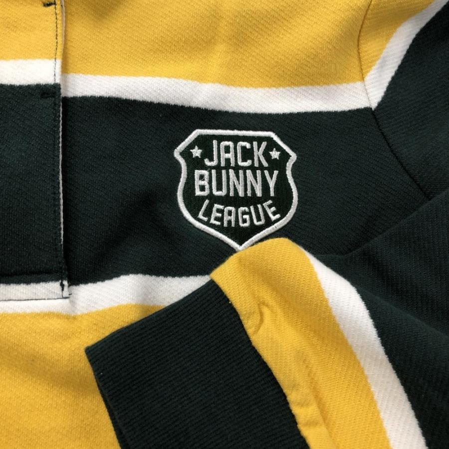 Jack Bunny!!（ジャックバニー） 長袖ワンピース イエロー×グリーン
