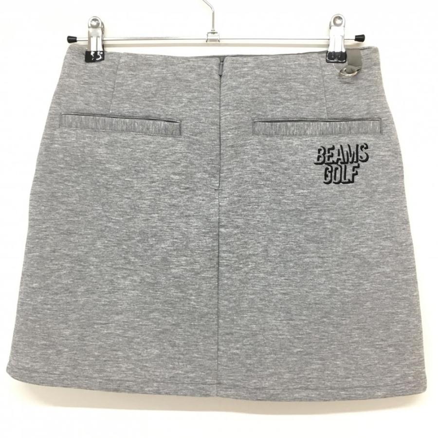 BEAMS ビームスゴルフ ストレッチスカート グレー ダンボール BEAMS ビームスゴルフ ストレッチスカート グレー ダンボール