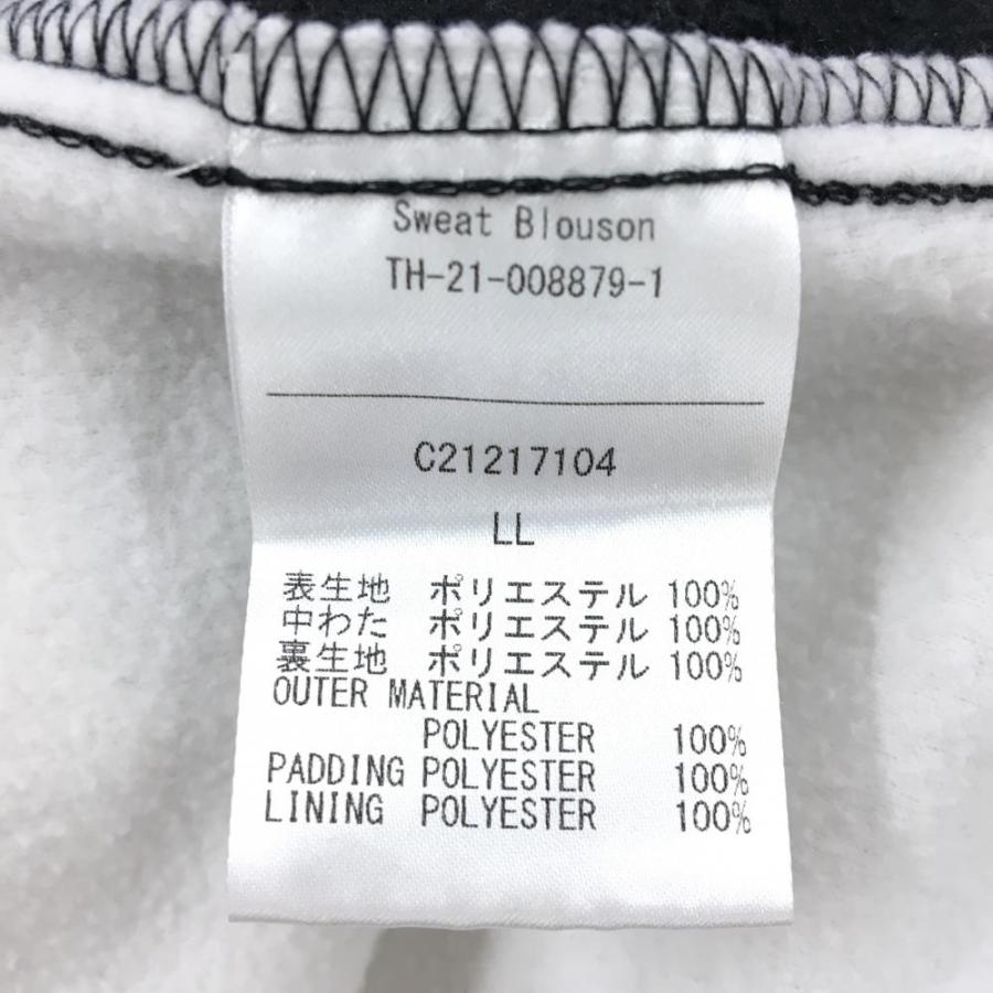 Callaway（キャロウェイ） 中綿ジャケット 白×黒 フリース切替 フード