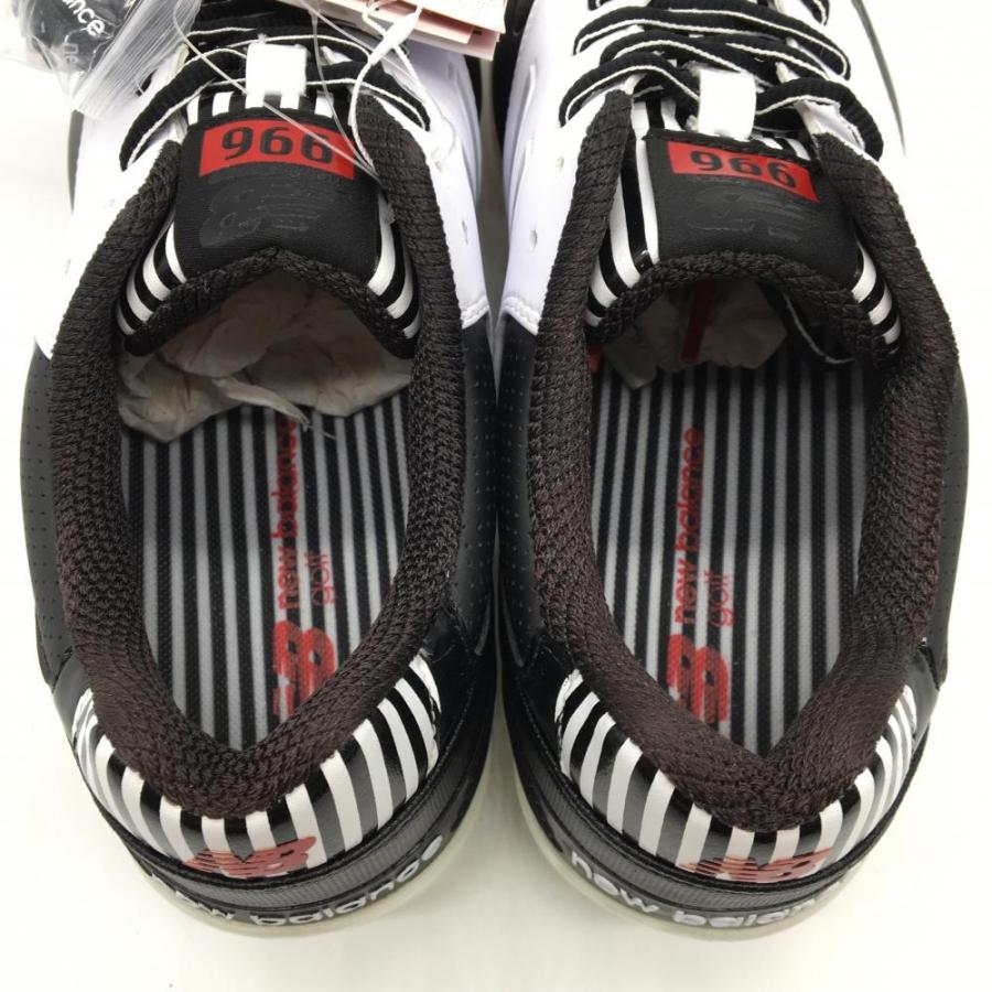 New Balance ニューバランス ゴルフシューズ 黒×白 世界500足 New Balance ニューバランス ゴルフシューズ 黒×白 世界500足
