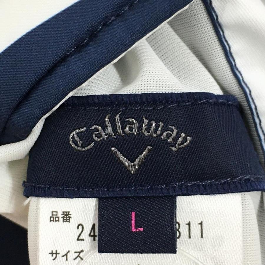 Callaway キャロウェイ 中綿リバーシブルスカート ネイビー×白 Callaway キャロウェイ 中綿リバーシブルスカート ネイビー×白