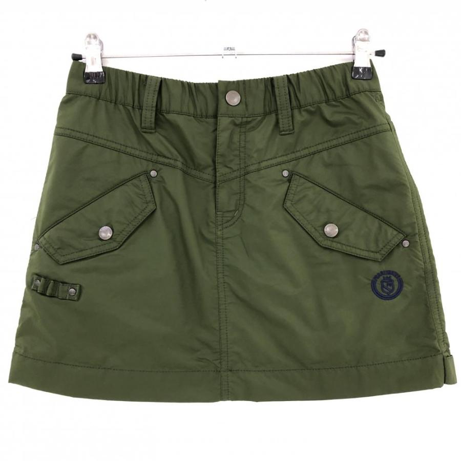 タグ付き新品パーリーゲイツスカート PEARLY GATES（パーリーゲイツ） スカート ダークグリーン 裏メッシュ