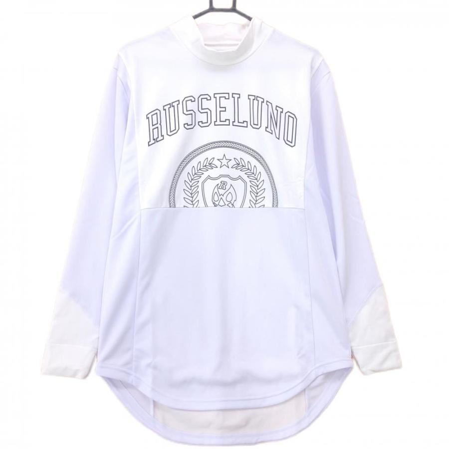 未使用 ラッセルノ 長袖ゴルフシャツ 定価: 28,600円 7/3L 2024SS 定価