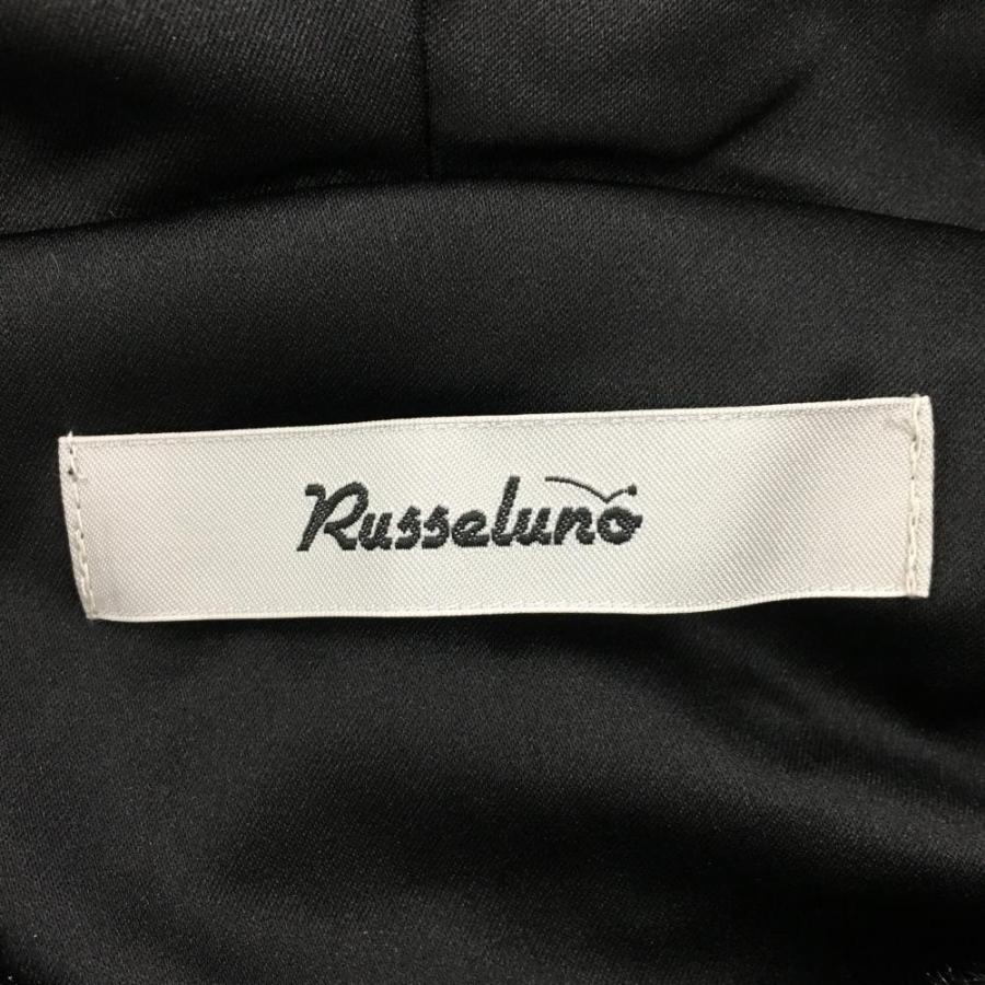 Russeluno ラッセルノ ボアジャケット 黒×白 背面ボーダー 星 Russeluno ラッセルノ ボアジャケット 黒×白 背面ボーダー 星