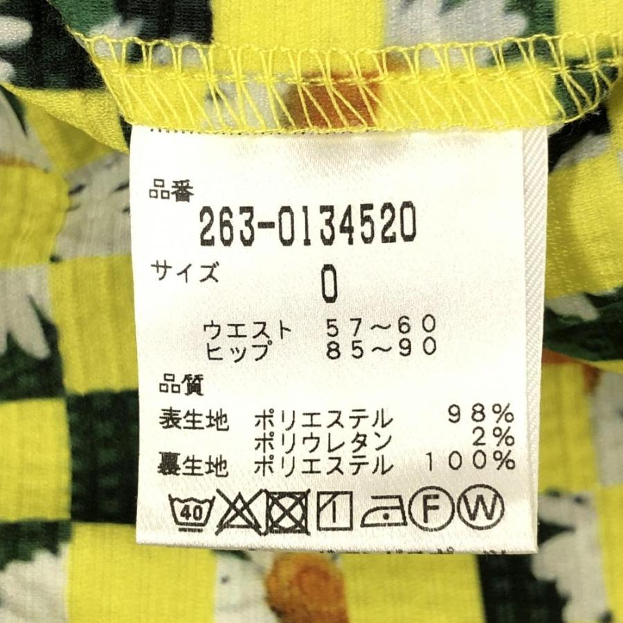 Jack Bunny!!（ジャックバニー） スカート イエロー×グリーン×白
