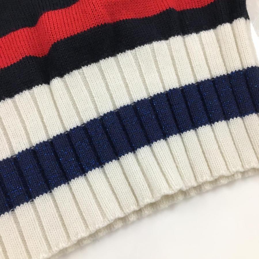 Callaway（キャロウェイ） セーター レッド×ネイビー ボーダー ニット
