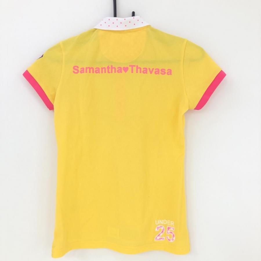 Samantha Thavasa（サマンサタバサ） UNDER25 半袖ポロシャツ イエロー