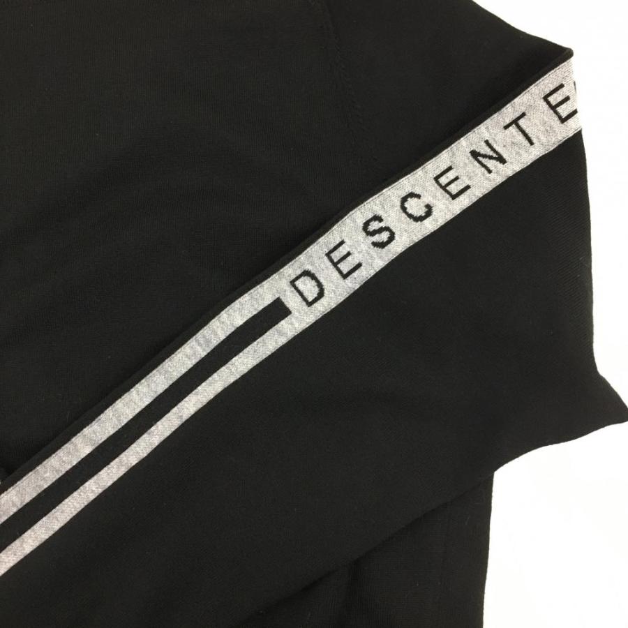DESCENTE（デサント） デサントゴルフ セーター 黒 ニット 中田英寿 袖