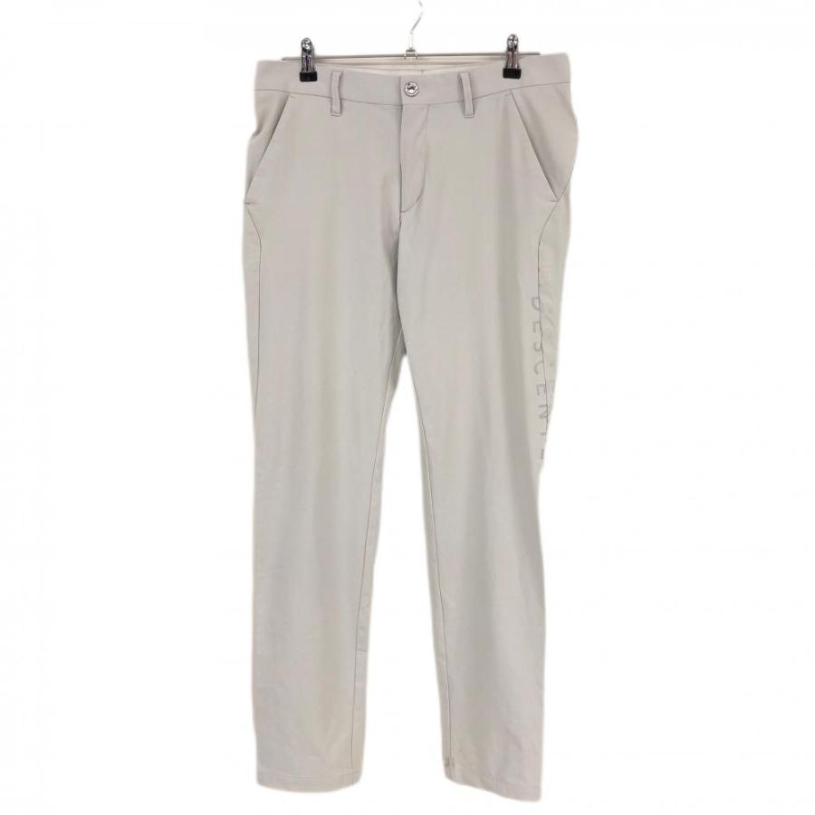 デサントゴルフ ストレッチパンツ ライトグレー 中田英寿 無地 メンズ  