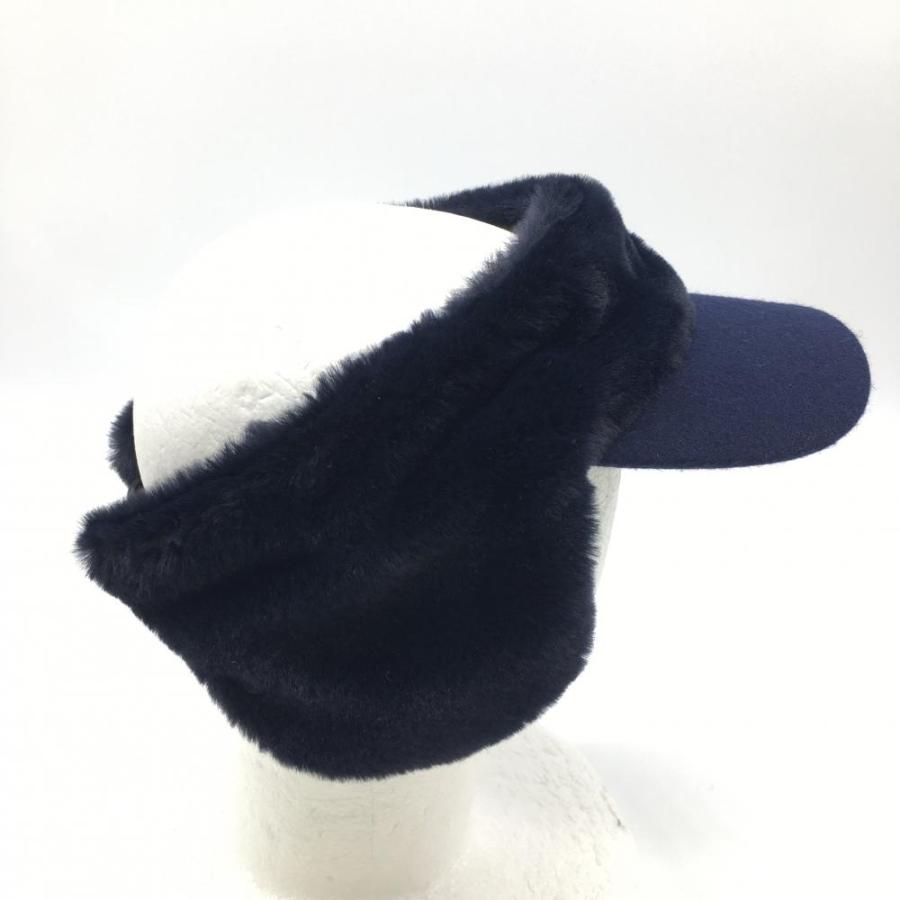 BEAMS（ビームス） ビームスゴルフ 耳当て付サンバイザー ネイビー