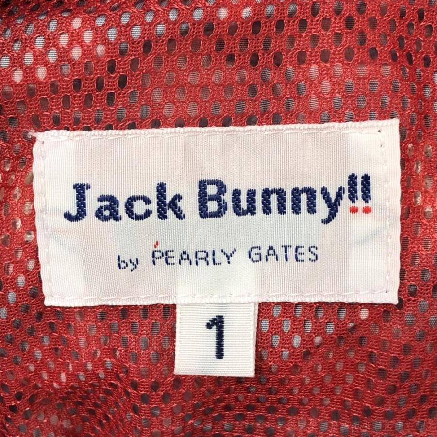 Jack Bunny!! ジャックバニー ジップパーカー レッド×ネイビー Jack Bunny!! ジャックバニー ジップパーカー レッド×ネイビー