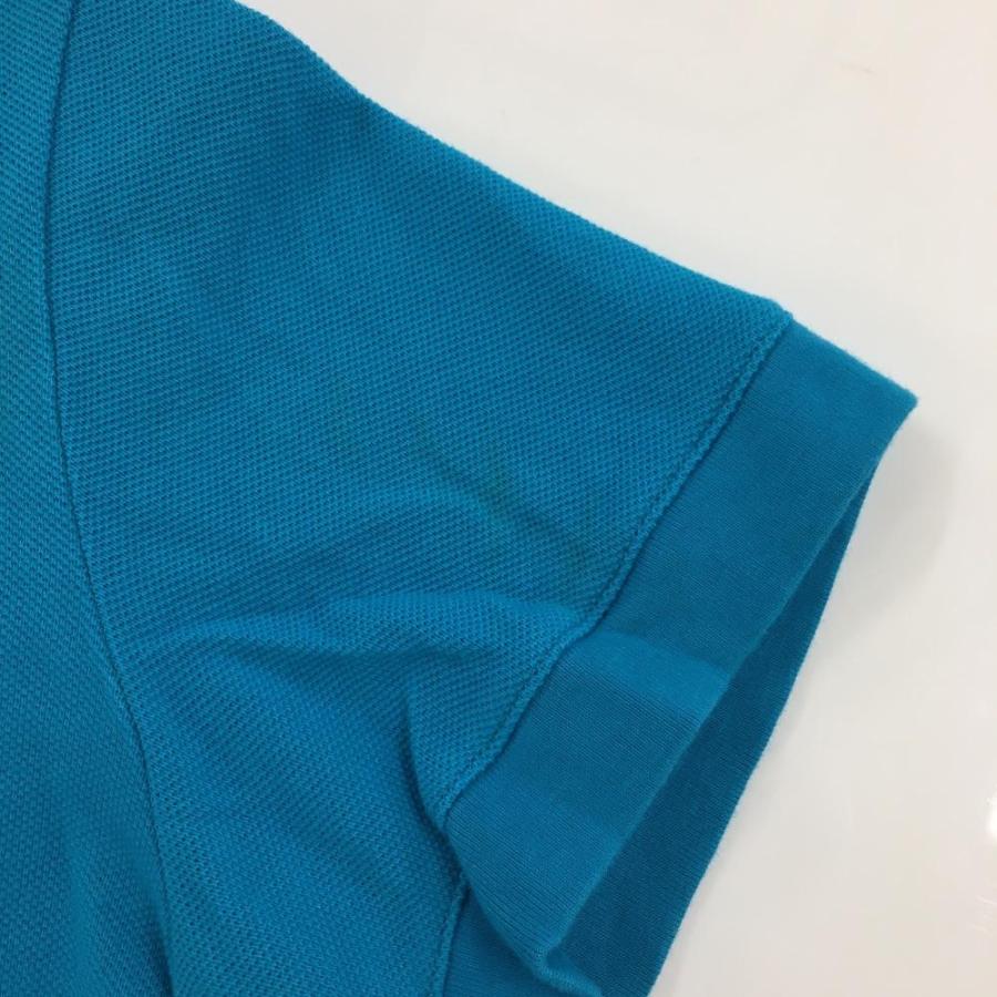 新品 V12 GOLF スマイルワッペン 半袖ポロシャツ ブルー M レディース 新品 V12 GOLF スマイルワッペン 半袖ポロシャツ ブルー M