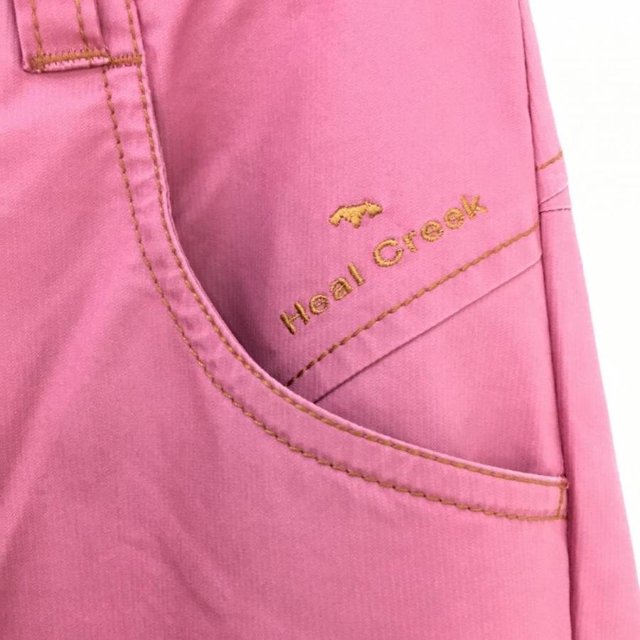 新品】ヒールクリーク パンツ ピンク ストレッチ メンズ 78 ゴルフ